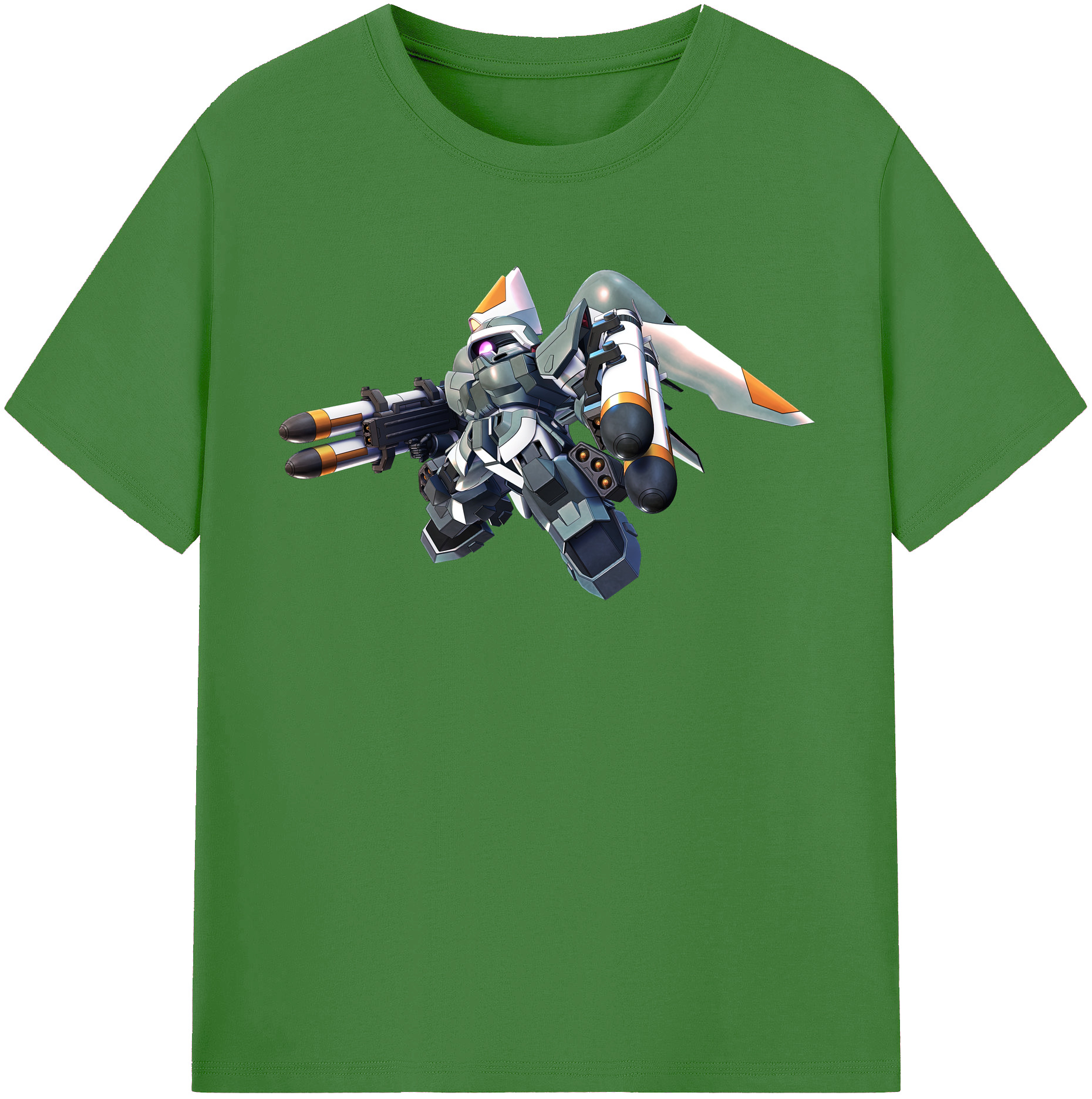 （画像用） 機動戦士ガンダム Mobile Suit Gundam レディースカジュアルプリントTシャツ（綿100％）